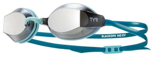 Tyr Blackops Racing Miroir Swimming Goggles Blue Silver