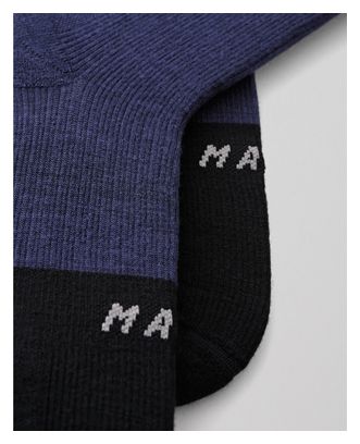 Maap Division Merino Socken Blau/Schwarz
