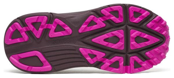 Saucony Guide TR trailschoenen, grijs/paars, dames