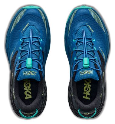 Hoka Speedgoat 7 Blue/Black Trail Running Shoes for Kids