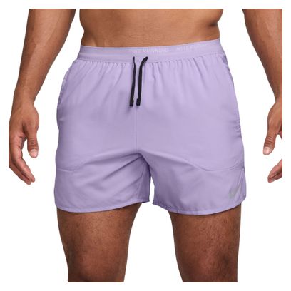Short Nike Dri-Fit Stride 5in Violet Homme