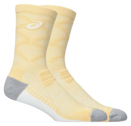 Calze alte Asics Performance Run Crew Arancione