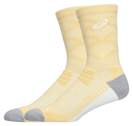 Calze alte Asics Performance Run Crew Arancione