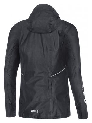Chaqueta impermeable mujer Gore R7 Gore-Tex Shakedry negro