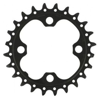 SHIMANO Chainring SLX FC-M675  24 T 2x10 Speeds Black