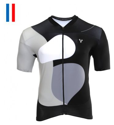 LeBram Testanier Short Sleeve Jersey Zwart Adjusted Fit