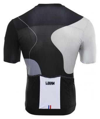 LeBram Testanier Short Sleeve Jersey Zwart Adjusted Fit