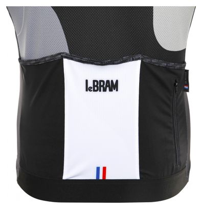 Maillot Manches Courtes LeBram Testanier Noir Coupe Ajustée