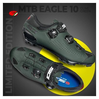 Sidi Eagle 10 Limited Edition Shoes Olive Green