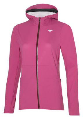 Chaqueta Mizuno Trail Waterproof 20K Rosa Mujer