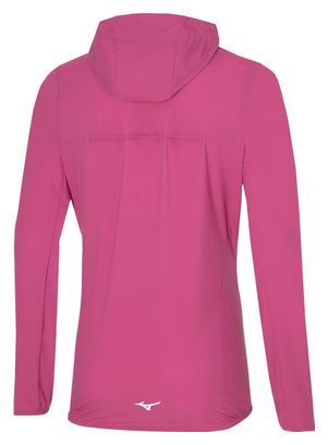 Chaqueta Mizuno Trail Waterproof 20K Rosa Mujer