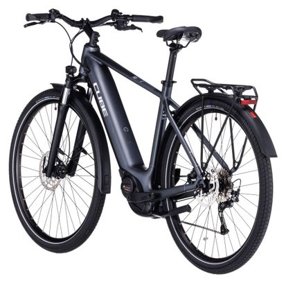 VTC Electrique Cube Touring Hybrid One 625 Shimano Alivio 9V 625 Wh 700 mm Gris 2023 Alltricks