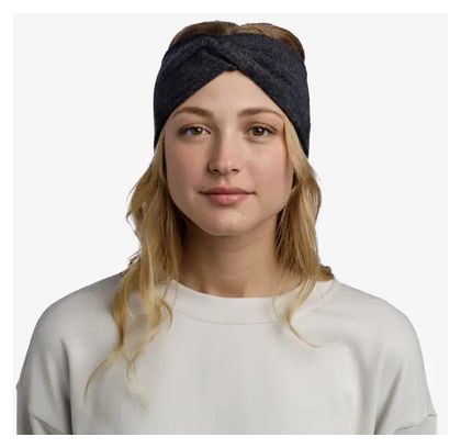 Buff Merino Hoofdband voor dames Zwart