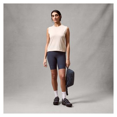 Camiseta sin mangas Endura Loop beige para mujer