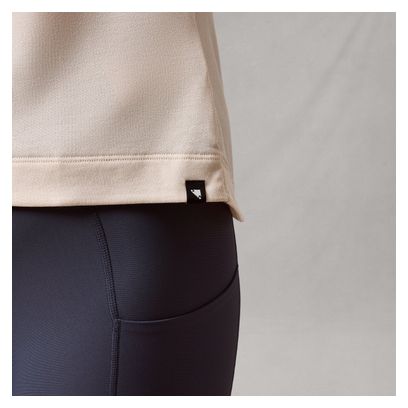 Camiseta sin mangas Endura Loop beige para mujer