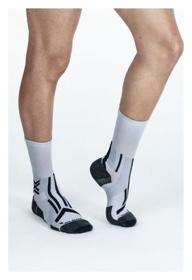 Chaussettes X-Socks Trailrun Perform Crew Gris Noir