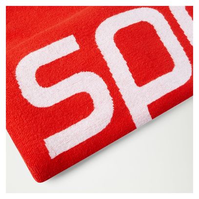 Speedo Logo Towel Red / White