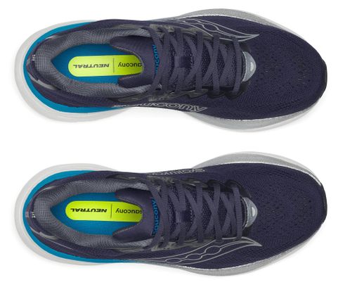 Zapatillas de running Saucony Ride 19 azul/blanco para hombre