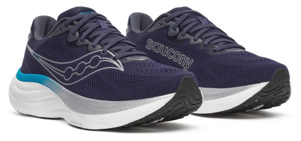 Zapatillas de running Saucony Ride 19 azul/blanco para hombre