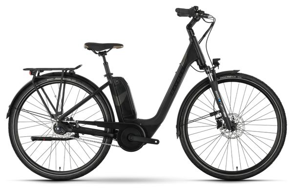 Vélo de Ville Électrique Raymon CityRay E 1.0 Tektro 8V 400Wh 26'' Noir 2024