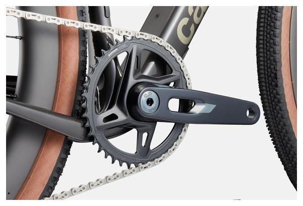Cannondale Topstone Carbon 1 Gravel Bike with Lefty, SRAM Rival E1/GX AXS 12-speed, 700mm, Black/Gray