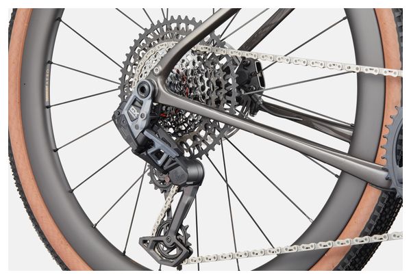 Cannondale Topstone Carbon 1 Gravel Bike with Lefty, SRAM Rival E1/GX AXS 12-speed, 700mm, Black/Gray