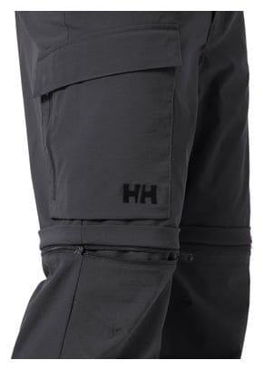 Pantaloni convertibili Helly Hansen Uomo Elv Light Zip Off Tur Grigio