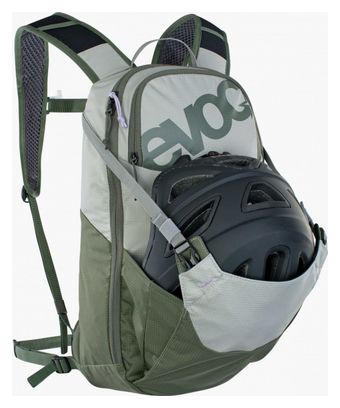 EVOC RIDE 8L + WATER BAG 2L - Grey/Olive Green