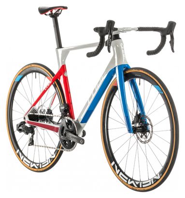 Bici da Corsa Cube Litening C:68X Race Sram eTap AXS 12v Teamelite / Grigio 2020