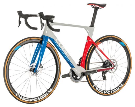 Bici da Corsa Cube Litening C:68X Race Sram eTap AXS 12v Teamelite / Grigio 2020