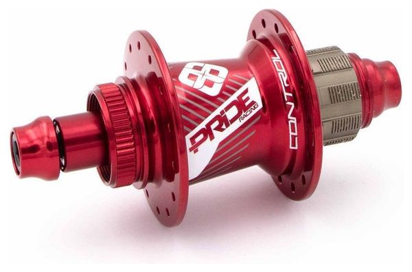 Moyeux Pride Control V1 Exp 10mm 28H Rouge