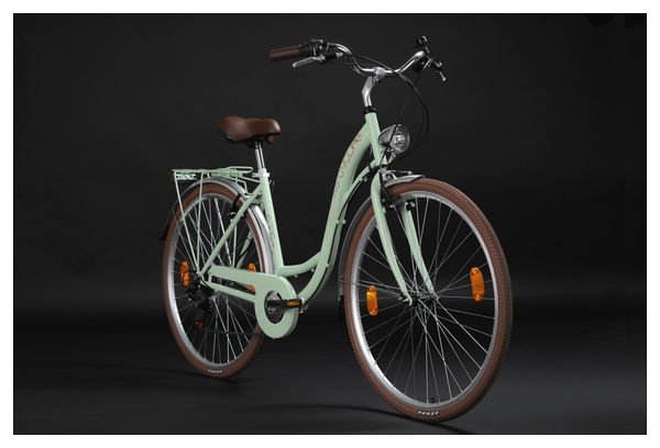 Vélo pour dame 28'' Eden vert TC 48 cm KS Cycling
