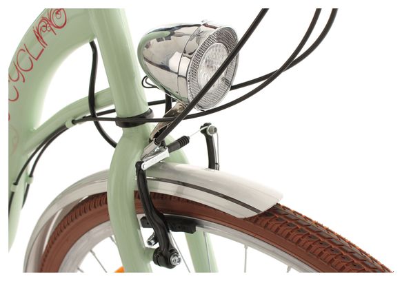Vélo pour dame 28'' Eden vert TC 48 cm KS Cycling