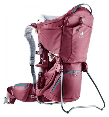 Portabebés Deuter Kid Comfort rojo granate