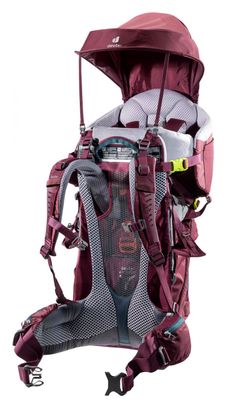 Sac Porte-Bébé Deuter Kid Comfort Rouge Maroon
