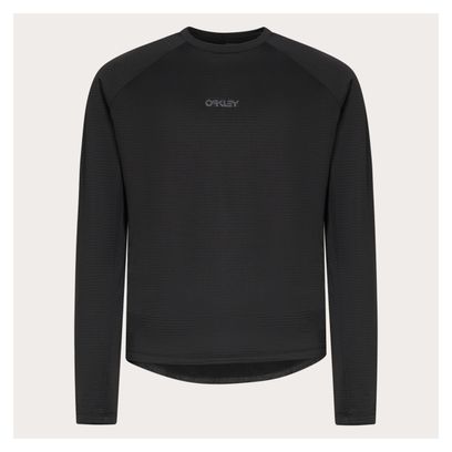Oakley Seeker Revel Thermal Long Sleeve Jersey Nero