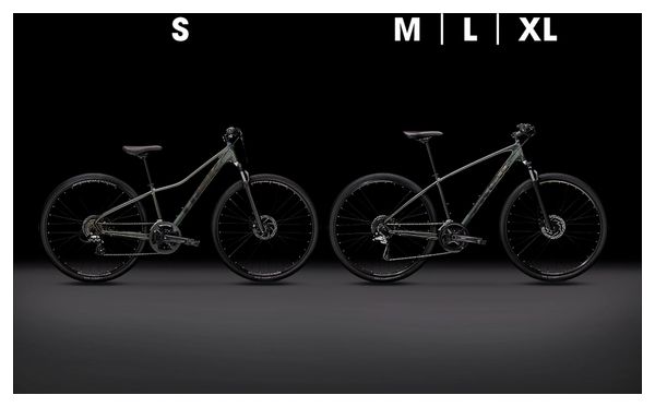 VTC Trek Dual Sport 1 Shimano Altus 7V 2021 Black