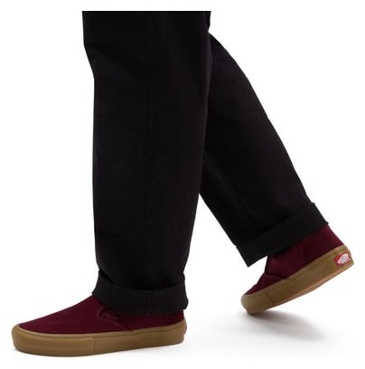 Chaussures Vans Skate Slip-On Bordeaux