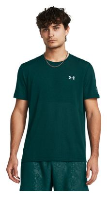 Under Armour Seamless Stride Short Sleeve Jersey Blue Men's