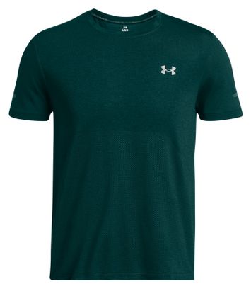 Maillot manches courtes Under Armour Seamless Stride Bleu Homme