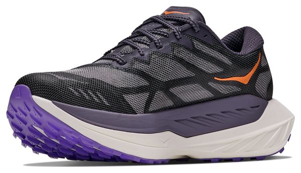 Hoka Rocket X Trail Purple Men's Trail Running Shoes
