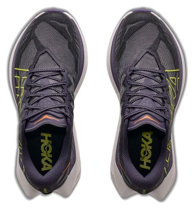 Hoka Rocket X Trail Purple Men's Trail Running Shoes