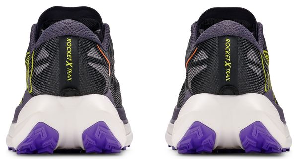Hoka Rocket X Trail Purple Men's Trail Running Shoes