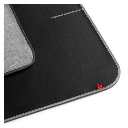 Esterilla de entrenamiento Elite Dry Mat negra/gris