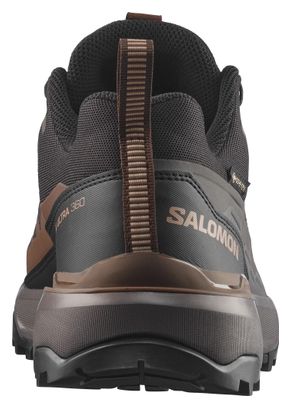 Scarpe da trekking Salomon X Ultra 360 GTX Nero/Marrone da uomo