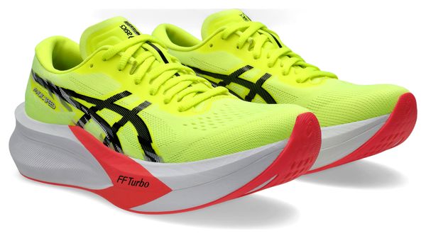 Chaussures Running Asics Magic Speed 4 Jaune/Rouge Femme