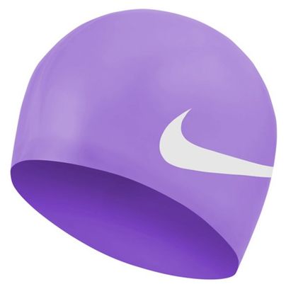 Nike Swim Big Swoosh Badekappe, violett