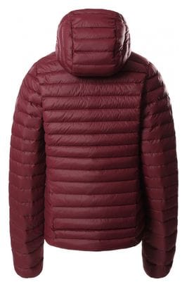 The North Face Stretch-Down Hoodie Red Women