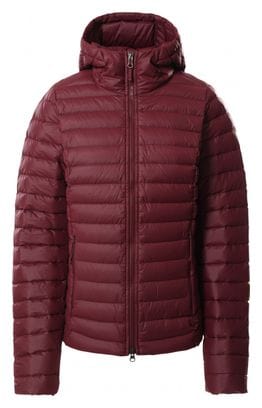 Doudoune The North Face Stretch Down Hoodie Rouge Femme 