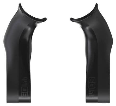 Manopole ergonomiche SQlab Innerbarends 411 R Carbon Black